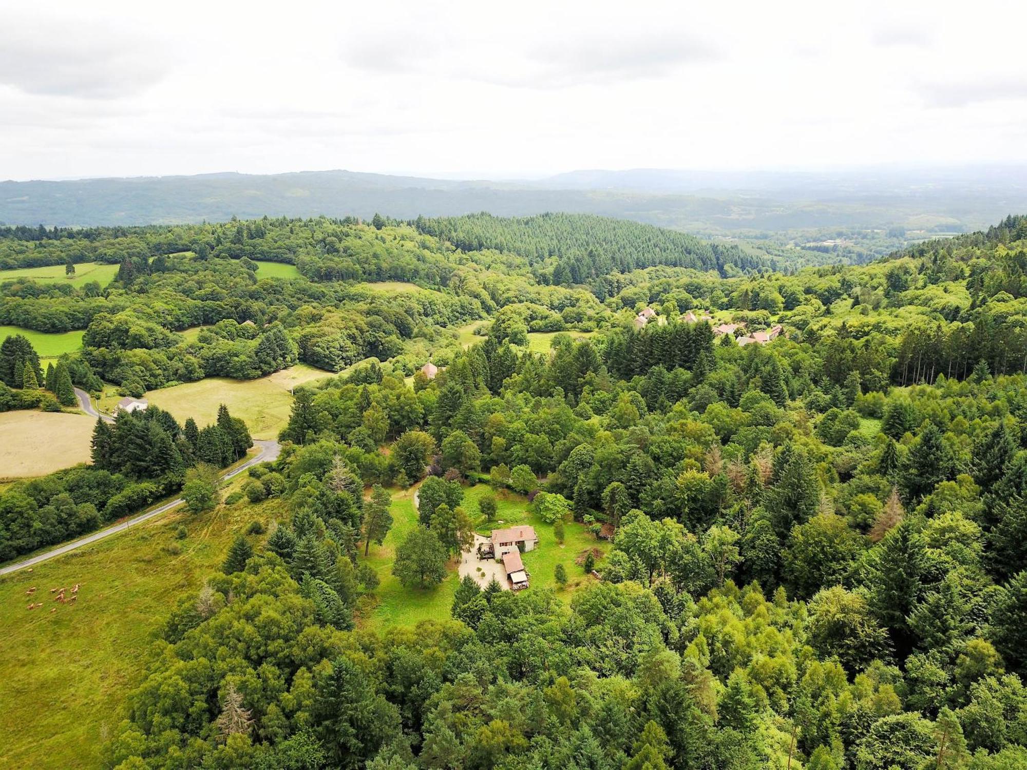 Hotel Les Chenes Saint-Léger-la Montagne Esterno foto